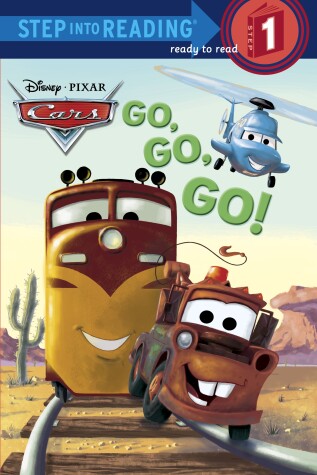 Book cover for Go, Go, Go! (Disney/Pixar Cars)