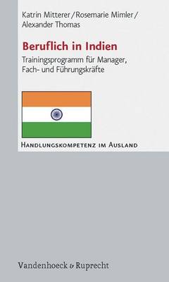 Book cover for Beruflich in Indien: Trainingsprogramm Fur Manager, Fach- Und Fuhrungskrafte