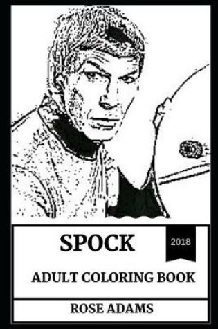 Cover of Spock Adult Coloring Book