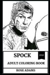 Book cover for Spock Adult Coloring Book