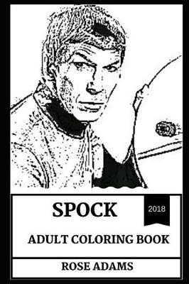 Cover of Spock Adult Coloring Book