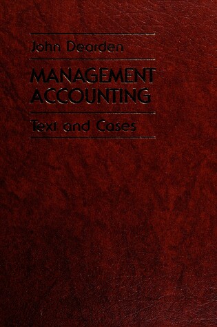 Cover of Management Accounting