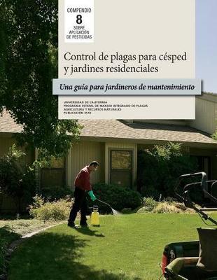 Book cover for Control de plagas para cesped y jardines residenciales