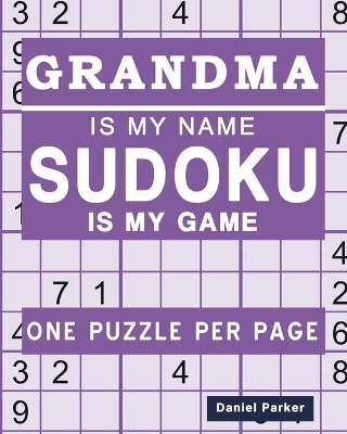 Book cover for Sudoku for Grandma