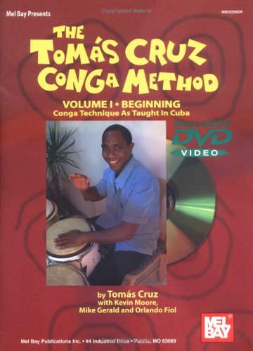 Book cover for Cruz, Tomas Conga Method Volume 1 - Beginning Book/DVD Set