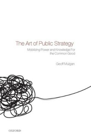 Cover of The Art of Public Strategy