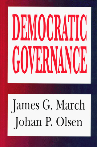Cover of Democratic Governance