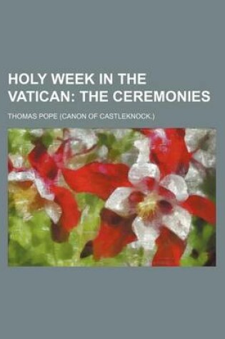 Cover of Holy Week in the Vatican