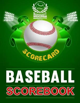 Book cover for Baseball Scorecard, Baseball Scorebook