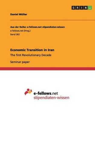 Cover of Economic Transition in Iran