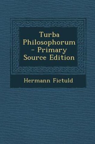 Cover of Turba Philosophorum