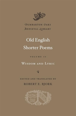 Book cover for Old English Shorter Poems