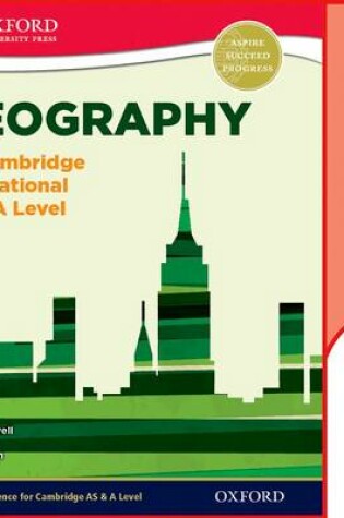 Cover of Geography for Cambridge International AS & A Level