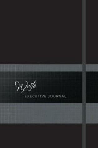 Cover of Executive Journal: Write (Onyx) with Elastic Closure