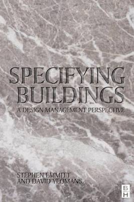 Book cover for Specifying Buildings