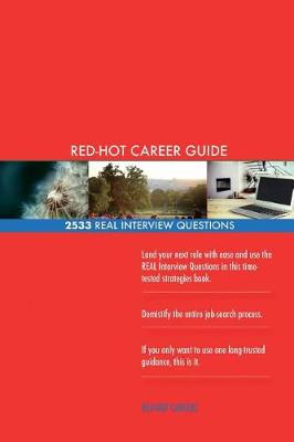 Book cover for Electrocardiograph operator RED-HOT Career Guide; 2533 REAL Interview Questions