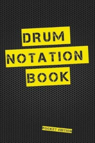 Cover of Drum Notation Book Pocket Edition