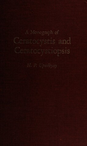 Cover of Monograph of Ceratocystis and Ceratocystiopsis