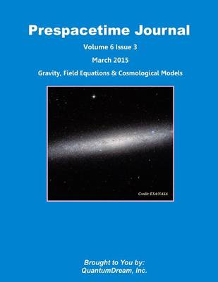 Book cover for Prespacetime Journal Volume 6 Issue 3