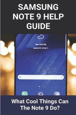 Cover of Samsung Note 9 Help Guide