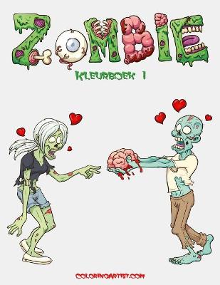 Book cover for Zombie Kleurboek 1