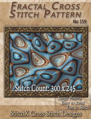 Book cover for Fractal Cross Stitch Pattern No. 159