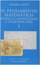 Book cover for Pensamiento Matematico Desde la Antiquedad