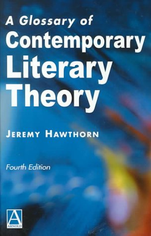 Book cover for A Glossary of Contemporary Literary Theory