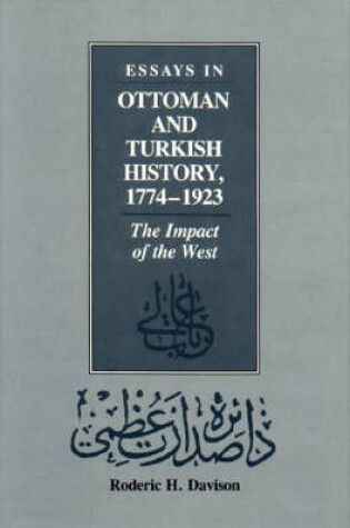 Cover of Essays in Ottoman and Turkish History, 1774-1923