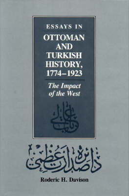Book cover for Essays in Ottoman and Turkish History, 1774-1923