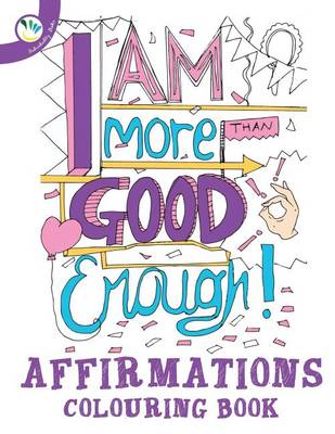 Book cover for Affirmations Colouring Book