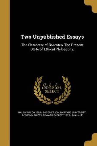 Cover of Two Unpublished Essays