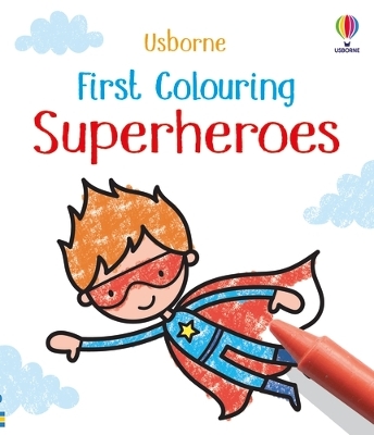 Cover of First Colouring Superheroes