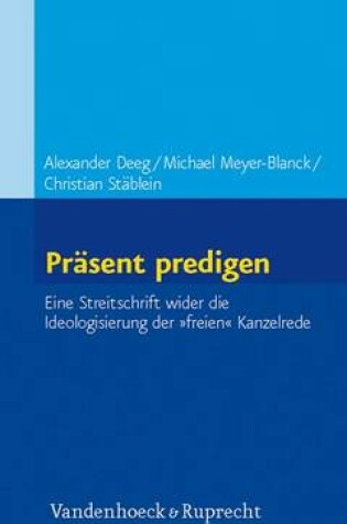 Cover of Prasent Predigen