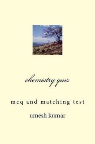 Cover of chemistry quiz