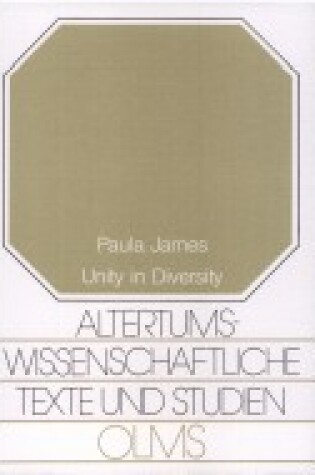 Cover of Unity in Diversity