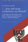 Book cover for ..Dein Und Mein Gedaechtnis Ein Weltall