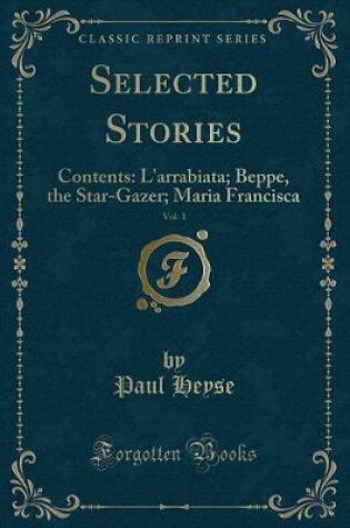 Cover of Selected Stories, Vol. 1
