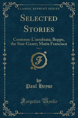 Book cover for Selected Stories, Vol. 1