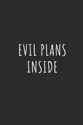 Book cover for Evil Plans Inside