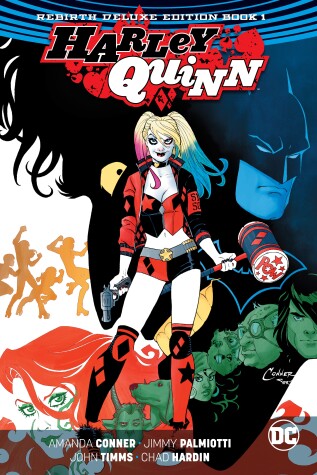 Book cover for Harley Quinn: The Rebirth Deluxe Edition Book 1