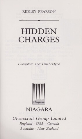 Book cover for Hidden Charges