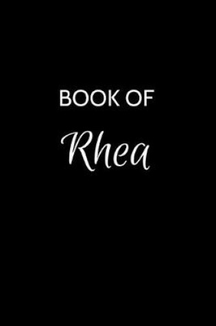 Cover of Book of Rhea