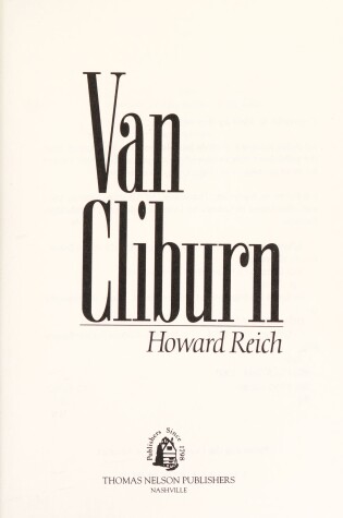 Cover of Van Cliburn