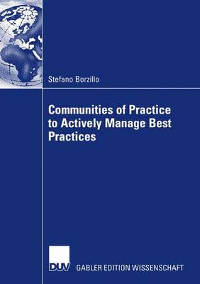 Book cover for Communities of Practice to Actively Manage Best Practices