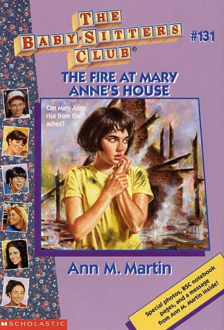 Book cover for The Fire at Mary Anne's House