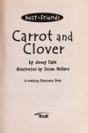Book cover for Carrot and Clover
