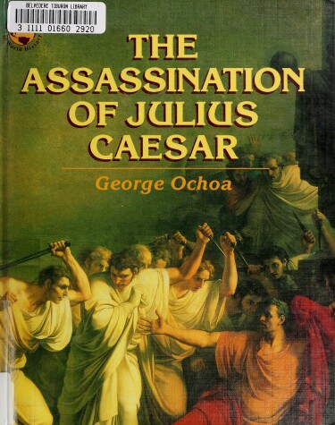 Book cover for The Assassination of Julius Caesar