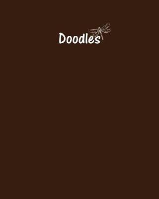 Book cover for Doodles Journal - Great for Sketching, Doodling or Planning with Chocolate Brown