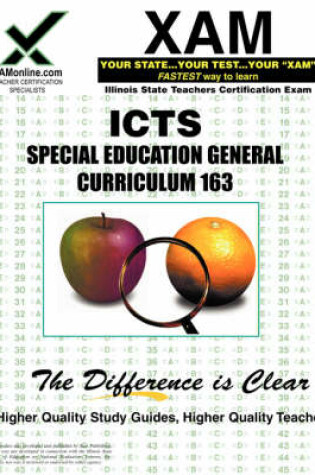 Cover of ICTS Special Education General Curriculum 163